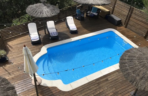 Begur Apartment | Luxury, self contained, airconditioned studio with private terrace & use of pool