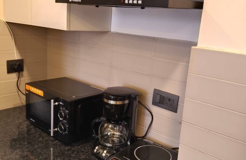 Panch Batti Apartment | Luxury studio apartment—family/couple friendly—w/rooftop garden and pool