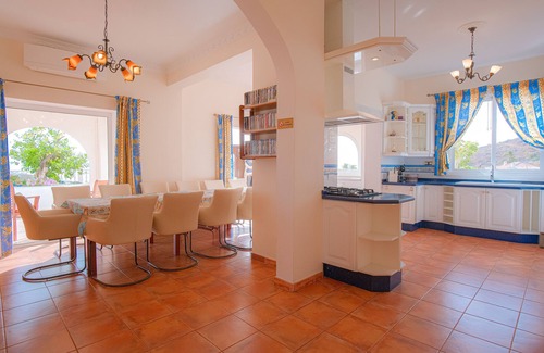 Adeje Villa | Luxury Villa Adeje Private Heated 10x4m Pool Cinema Disco Panoramic Sea Views