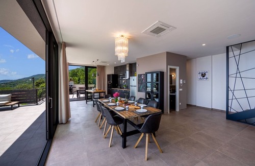 Opatija Villa | Luxury Villa Opatija Sapphire with pool, sauna and jacuzzi in Opatija - Istria