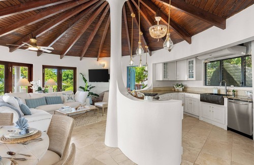 Spanish Town House | Luxury Virgin Gorda Ocean View Private Beach Access