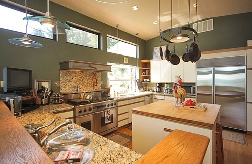 Langley House | Luxury waterfront home - piano, billiards, fireplace, gourmet kitchen and more!