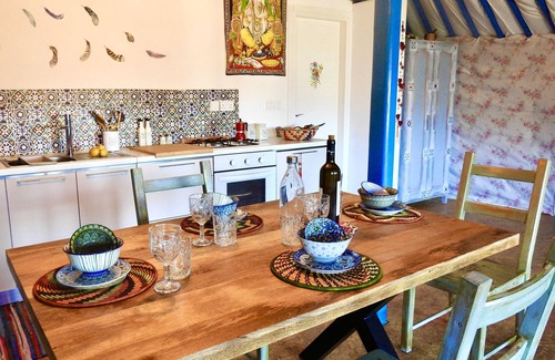 Kato Drys House | Luxury Yurt-Glamping - a True Romantic Experience