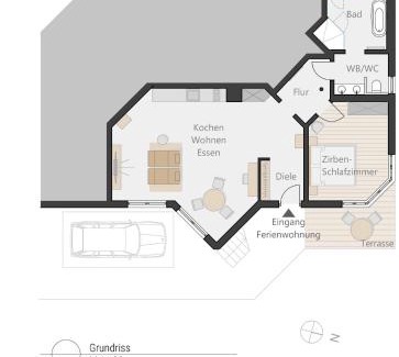 Blaichach Apartment | Luxus Chalet im Allgäu - Zirbenholz Schlafzimmer - Terrasse mit Bergblick - Infrarotkabine