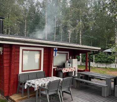 Poytya Apartment | Mökki ja saunamökki Kurjenrahkan kansallispuistossa