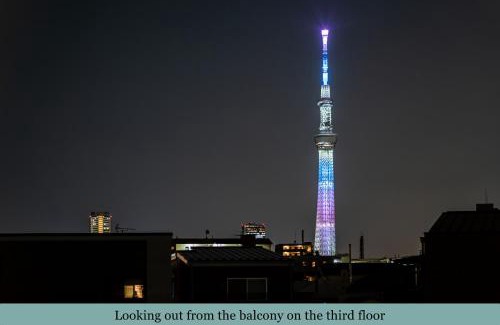 Azumabashi Villa | Magazine Home Tokyo Spacious 93 3BR Skytree7 minutesAsakusa12 minutes by train