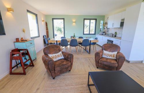 Le Home House | Magnifique maison moderne avec accès direct à la mer