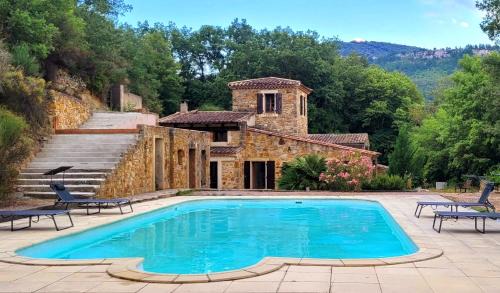 Alet-les-Bains Villa | Magnifique Mas avec Piscine - La Bergerie du Razès
