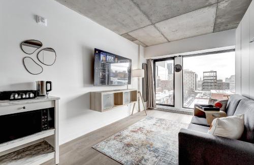 Quartier des Spectacles Apartment | Magnifique Studio au centre-ville à 5 min à pied de tout