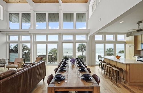 Port St. Joe House | Magnolia: 7 BR Beachfront Home - Pet Friendly, Priv. Pool, Sleeps 24!