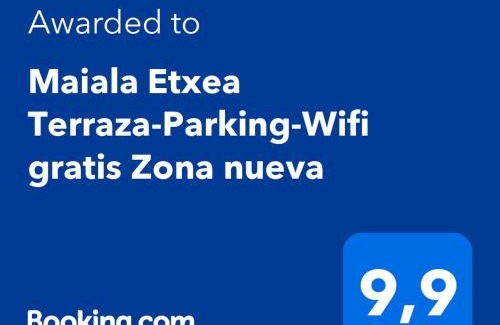 Bermeo Apartment | MAIALA ETXEA-Terraza Zona Nueva-WIFI Aparcamiento en la puerta