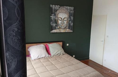 Montguyon House | Maison 3 lits jardinet Montguyon lac et plage a 5 mn