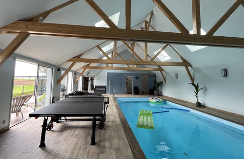 Lanouee House | Maison Avec Piscine Intérieure