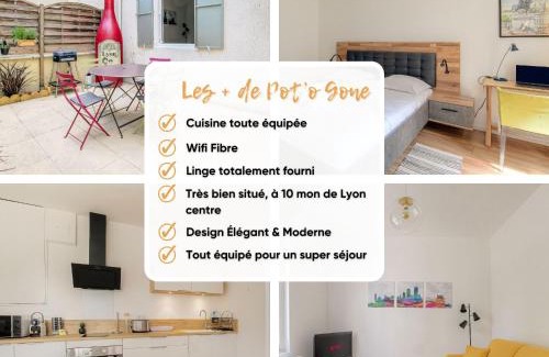 Vancia - Crepieux Apartment | Maison avec terrasse près de Lyon idéale couples, familles & pros