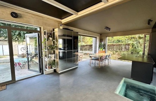 Pressins House | Maison Campagne Pisé Architecte Loft Contemporain