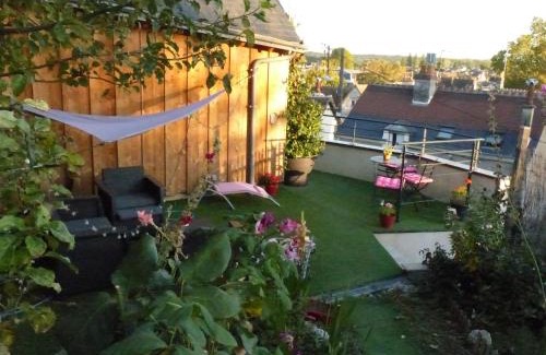 Amboise House | Maison centre ville avec parking, jardin, vue, AC, Le Point de vue de Leonard