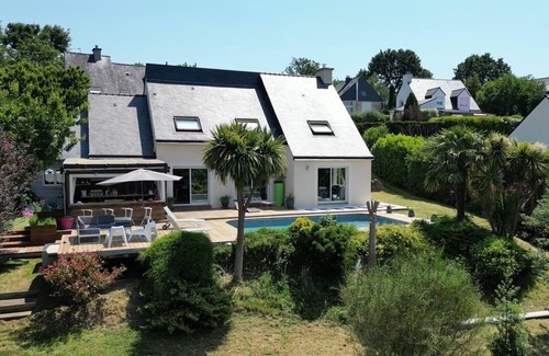 Ploeren House | Maison de Campagne Avec Grande Terrasse/piscine