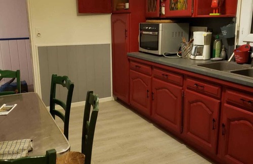 Locmariaquer House | Maison de Vacances sur Jardin Pret du Golfe et Océan