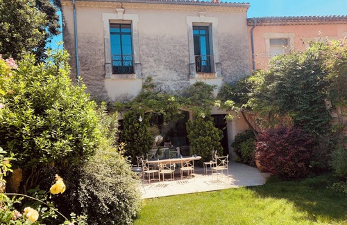 Cournonterral House | Maison de Village Jardin Piscine Grand séjour 7 chambres proche Sète Montpellier