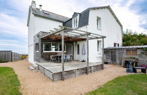 Plougasnou House | Maison face mer accès direct plage