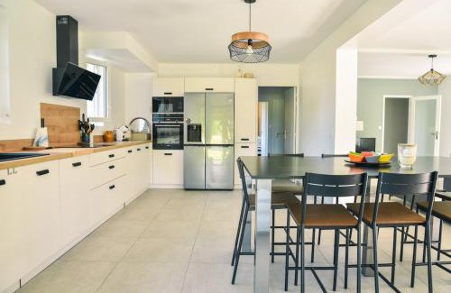 Biaudos House | Maison familiale au vert avec piscine et pétanque