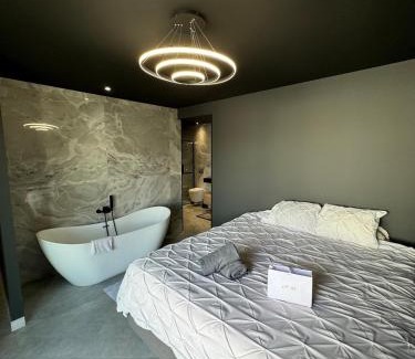 Saint-Hilaire-de-Brethmas Villa | Maison Moderne piscine chauffée