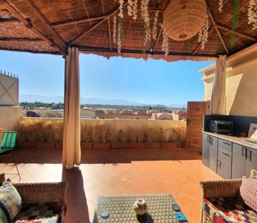 El Aggada Apartment | Maison Mamdy Rooftop