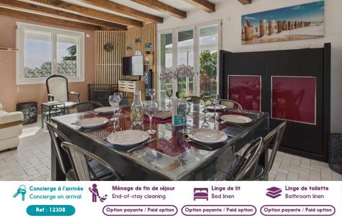 Le Bernard House | Maison pour 2 adultes et 2 enfants avec jardin