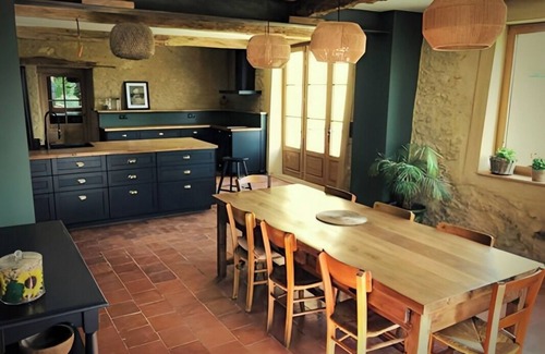 Montesquiou House | Maison Puchouaou gîte 12 personnes avec piscine privée
