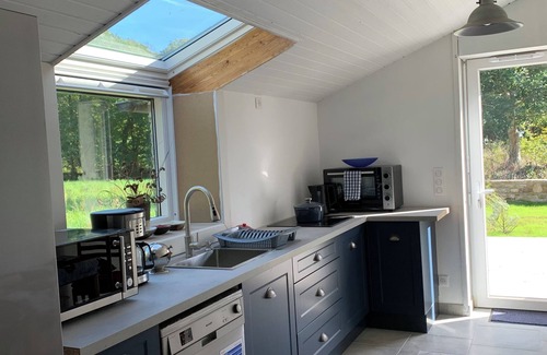Melgven House | Maison située sur piste cyclable à 5kms en vélo de Concarneau nIdéal familles