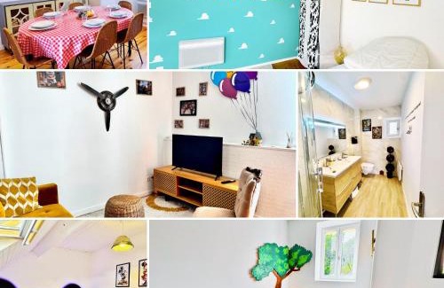 Bussy-Saint-Georges Apartment | Maison WonderLodge - Déco Disney - Jeux pour tous - Proche Disney et Paris