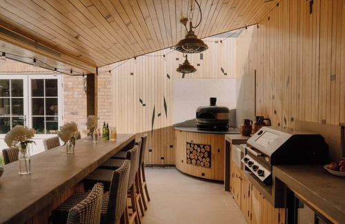 Malpas House | Manor home sleeping 18 guests , indoor pool, spa suite, hot tub, cinema room, outdoor kitchen & bar