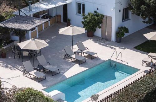 Filaki Villa | MariAndry Villa, Secluded Retreat with Pool, BBQ & HotTub, By ThinkVilla