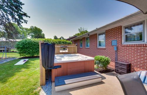 Maytown House | Marietta Home with Private Hot Tub, Pool Table!