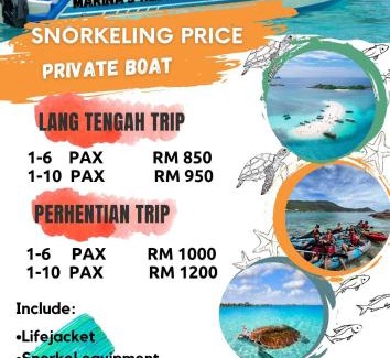 Redang Island Boat Rental | Marina's Redang Boat