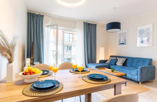 Ilawa Apartment | Marina Summer - przy jeziorze, Netflix, TV55", parking podziemny i winda