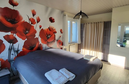 Templeuve Bed & Breakfast | Mary's Poppies, in the heart of a small, peaceful village, ideal for recharging your batteries!
