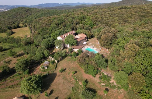 Saint-Julien-les-Rosiers House | Mas Cévenol Isolé Dans un Écrin de Verdure, Avec Grande Piscine, 16 Couchages