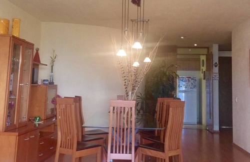 Contadero Apartment | MASTER BEDROOM that is inside the Apartment so close to the Santa Fe Shopping Plaza and Corporate Zone. Small Condominium quiet and with 24 hour security all year. Nearby Santa Fe and surrounded by small grocery stores, pharmacies, dry cleaners, Gyms,.