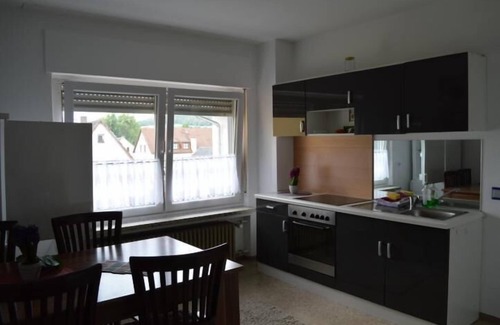 Roedental Apartment | Maximilian vacation apartment with balcony and cozy garden furniture