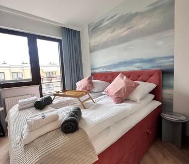 Przymorze Apartment | Maya's Flats & Resorts 105 - Przestronny Apartament przy Parku Regana blisko plaży