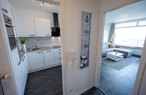 Dahme Apartment | Meerblick und Strandkorb Inklusive