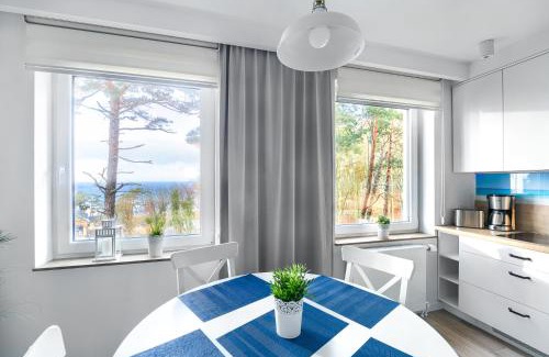 Miedzyzdroje Apartment | Meerblick Widok na morze