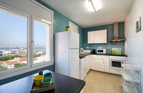 Roses Town Center Apartment | MERCE RODOREDA, APARTMENT VIEW PORT ROSAS 2BED PARKING TERRACE