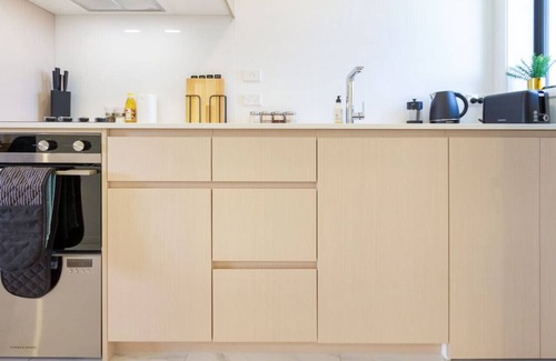 Christchurch City Centre House | Metro Escape Studio across South City Mall