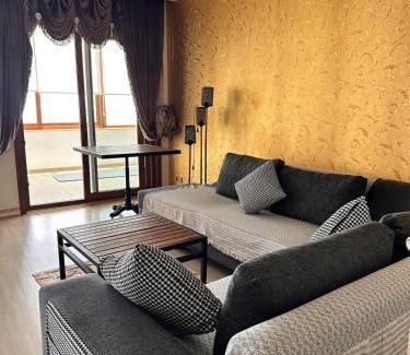 Mezetli Apartment | Mezitli Coast Spacious 3BR Apartment Sea View & Beach Access