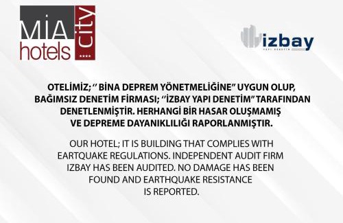 Gaziemir Hotel | Mia City Hotel