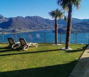 Parzanica Apartment | MIA ISOLA with lake view, garden and swimming pool