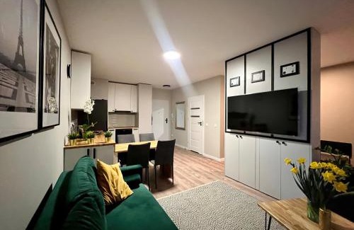 Lodz Apartment | Milionowa 8 - Komfortowe Studio z Garażem i Klimatyzacją