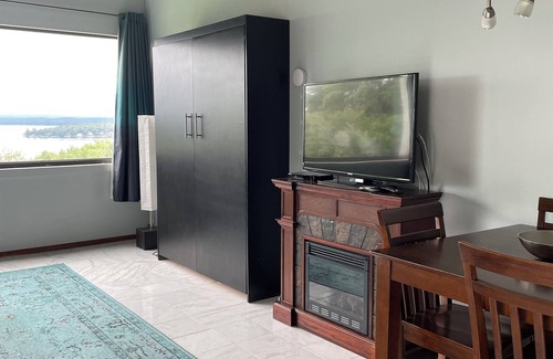 Weirs Beach Apartment | Million Dollar View of Lake Winnie! Full Resort AmenitiesnFlexible check in/out!